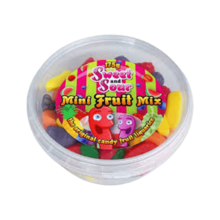 SWEET AND SOUR MINI FRUIT MIX 175G   - PACK OF 1