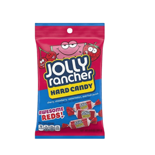 JOLLY RANCHER HARD CANDY AWSOME REDS 184G   - PACK OF 1
