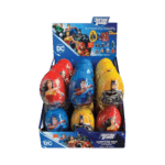 JUSTICE LEAGUE EMBOSSED EGG 10G   - PACK OF 1