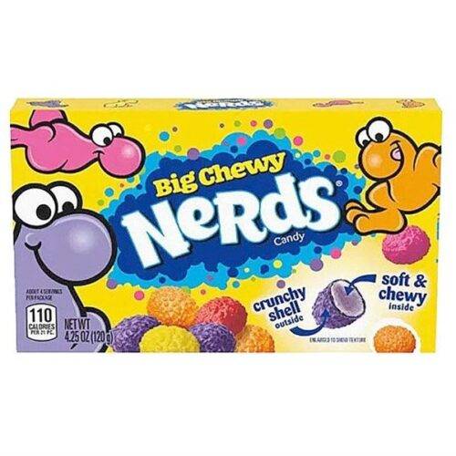 NERDS BIG CHEWY THEATER BO0G   - PACK OF 1