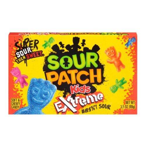 SOUR PATCH KIDS THEATRE BOX EXTREME 99G,   - PACK OF 1