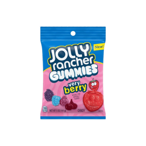 JOLLY RANCHER GUMMIES VERY BERRY BAG 141G   - PACK OF 1