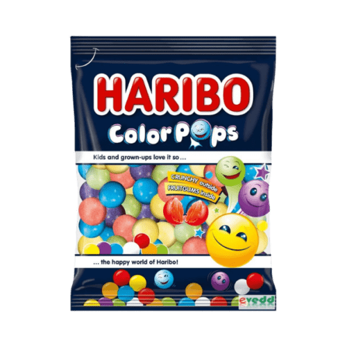 HARIBO COLOR POPS 140G  - PACK OF 1