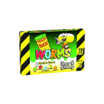 TOXIC WASTE WORMS THEATER BOX SOUR & CHEWY ASST FLAVORS 85G   - PACK OF 1