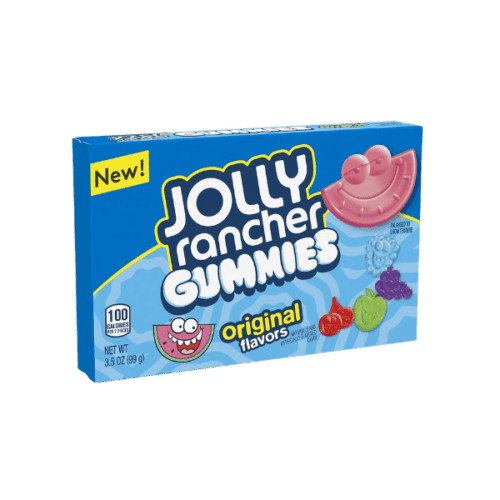 JOLLY RANCHER GUMMIES THEATER BOX 99G  - PACK OF 1