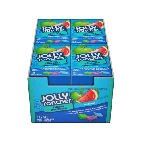 JOLLY RANCHERS CHEWS ORIGINAL FLAVOURS 58G   - PACK OF 1