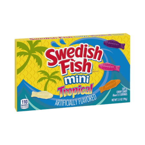 SWEEDISH FISH TROPICAL THEATER BOX 99G   - PACK OF 1