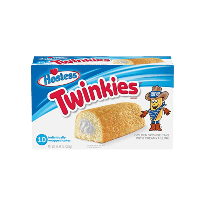 HOSTESS TWINKIES GOLDEN SPONGE CAKE 385G   - PACK OF 1