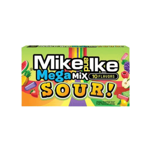 MIKE AND IKE MEGA MIX SOUR PEG BAG 141G   - PACK OF 1