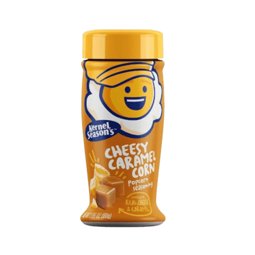 KERNEL POPCORN SEASONING CHEESY CARAMEL 80G   - PACK OF 1