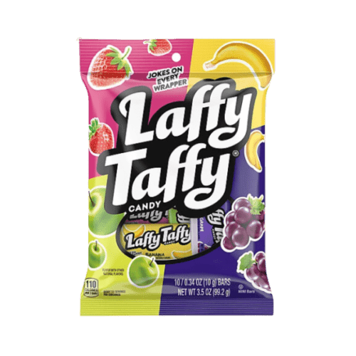 LAFFY TAFFY ASSORTED PEG BAG 99G   - PACK OF 1
