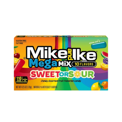 MIKE AND IKE SWEET OR SOUR MEGA MI0G   - PACK OF 1