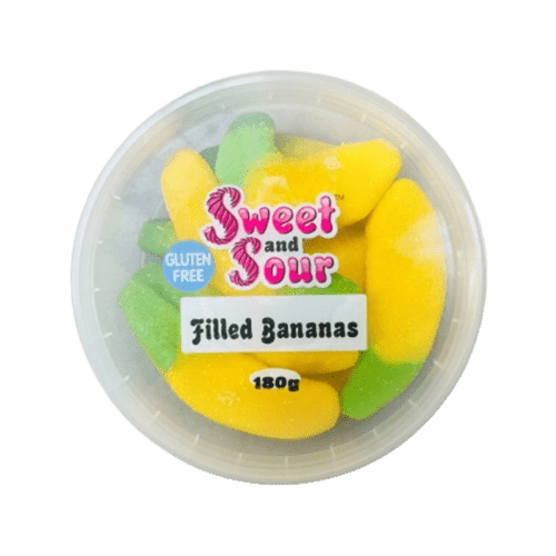SWEET AND SOUR FILLED BANANAS 165G   - PACK OF 1