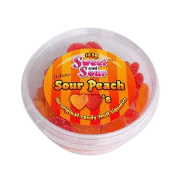SWEET AND SOUR SOUR PEACH 165G   - PACK OF 1