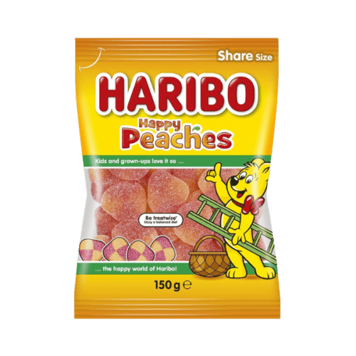 HARIBO PEACHES 150G  - PACK OF 1