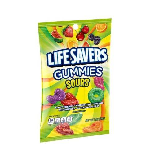 LIFE SAVERS GUMMIES SOUR 198G   - PACK OF 1