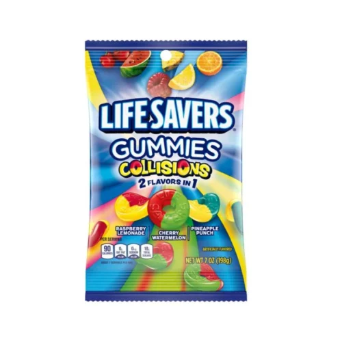 LIFE SAVERS GUMMIES COLLISIONS 198G   - PACK OF 1
