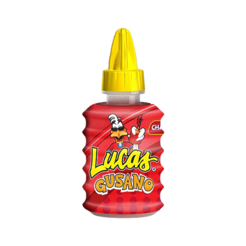 LUCAS GUSANO LIQUID CHAMOY CANDY 36G  - PACK OF 1
