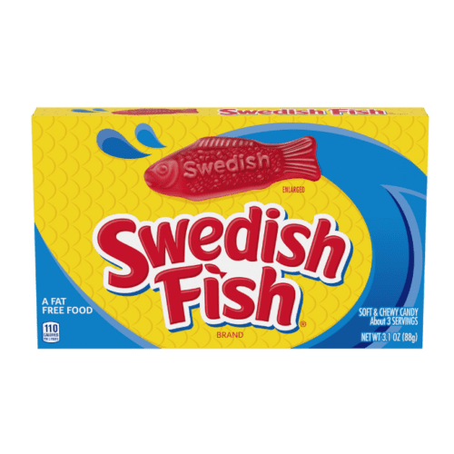 SWEDISH FISH RED THREATRE BOX 99G   - PACK OF 1