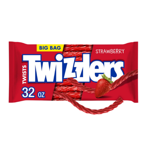 TWIZZLERS STRAWBERRY TWISTS 72G   - PACK OF 1