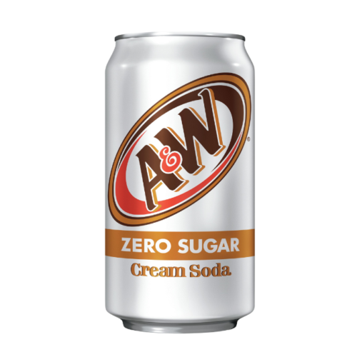 A&W CREAM SODA ZERO SUGAR 355ML   - PACK OF 1