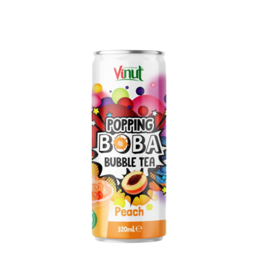 VINUT POPPING BOBA PEACH 320ML