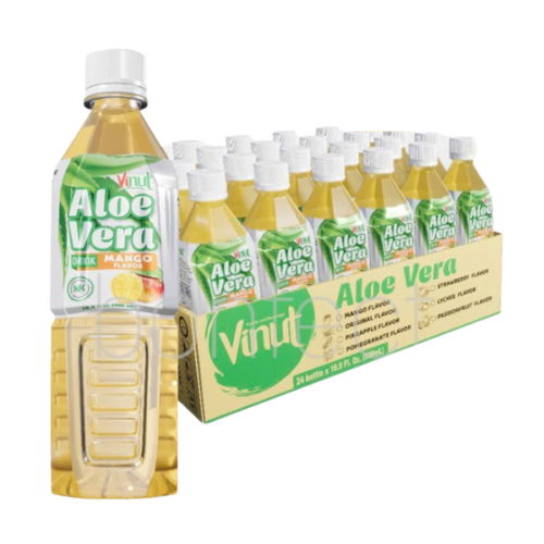 VINUT ALOE VERA DRINK MANGO 500ML * 24 PACK