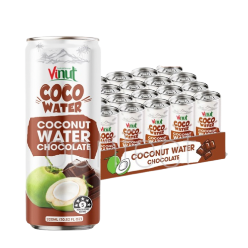 VINUT COCONUT WATER CHOCOLATE 320ML * 24 PACK