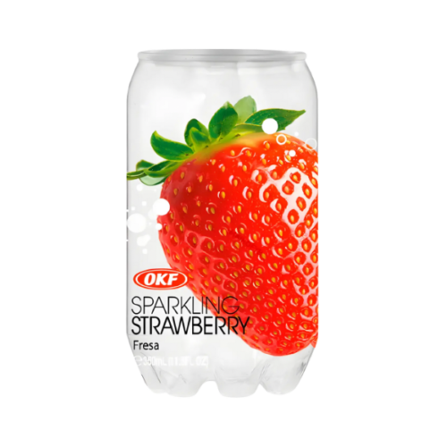 OKF SPARKLING STRAWBERRY DRINK 350 ML