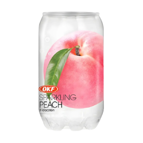 OKF SPARKLING PEACH DRINK 350 ML
