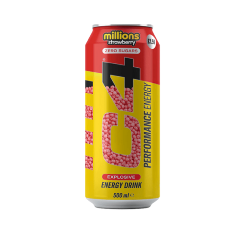 C4 MILLIONS STRAWBERRY ENERGY DRINK 473ML