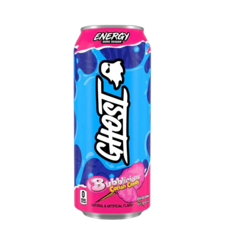 GHOST ENERGY BUBBLICIOUS COTTON CANDY  DRINK 473ML