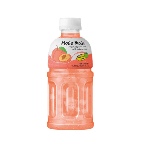 MOGU MOGU PEACH JUICE WITH NATA DE COCO