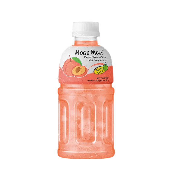 MOGU MOGU PEACH JUICE WITH NATA DE COCO