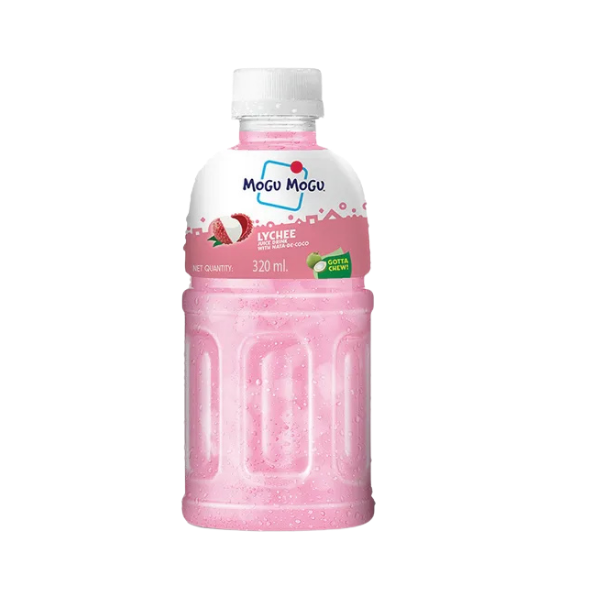MOGU MOGU LYCHEE JUICE WITH NATA DE COCO