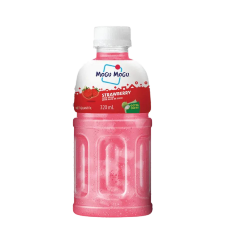 MOGU MOGU STRAWBERRY JUICE WITH NATA DE COCO