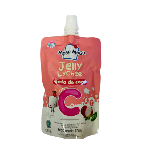 MOGU MOGU JELLY LYCHEE WITH NATA DE COCO 150ML