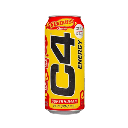 C4 STARBURST CHERRY ENERGY DRINK — 473ML