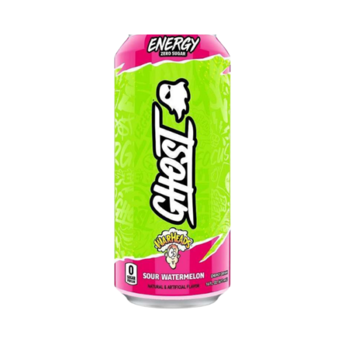 GHOST ENERGY SOUR WATERMELON WARHEADS DRINK 473ML